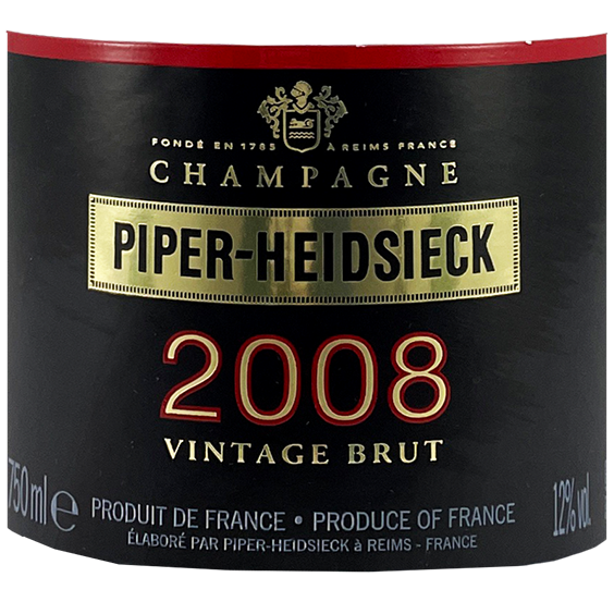 Piper-Heidsieck Champagne Brut "Vintage" 2008