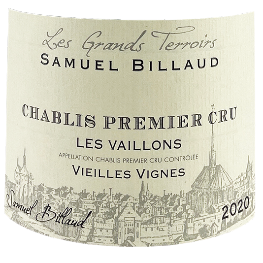Samuel Billaud Chablis 1er Cru "Vaillons" Vieilles Vignes 2020