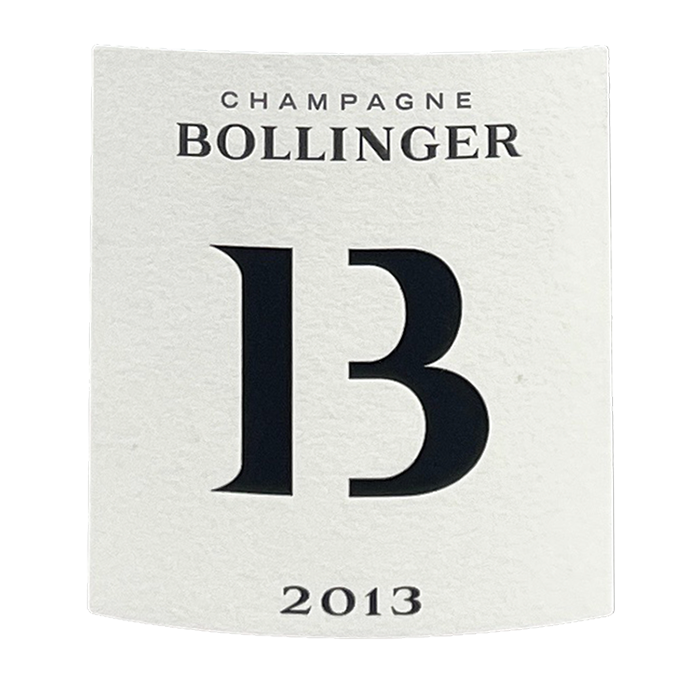 Bollinger Champagne "B13" 2013