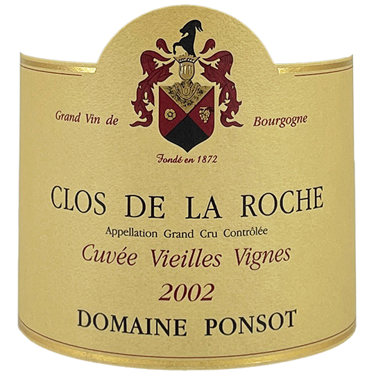 2002 Ponsot Clos De La Roche Vieilles Vignes