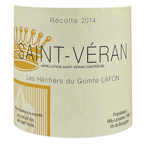 Heritiers du Comte Lafon Saint-Veran 2014