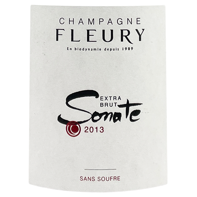 2013 Champagne Fleury Sonate Extra Brut