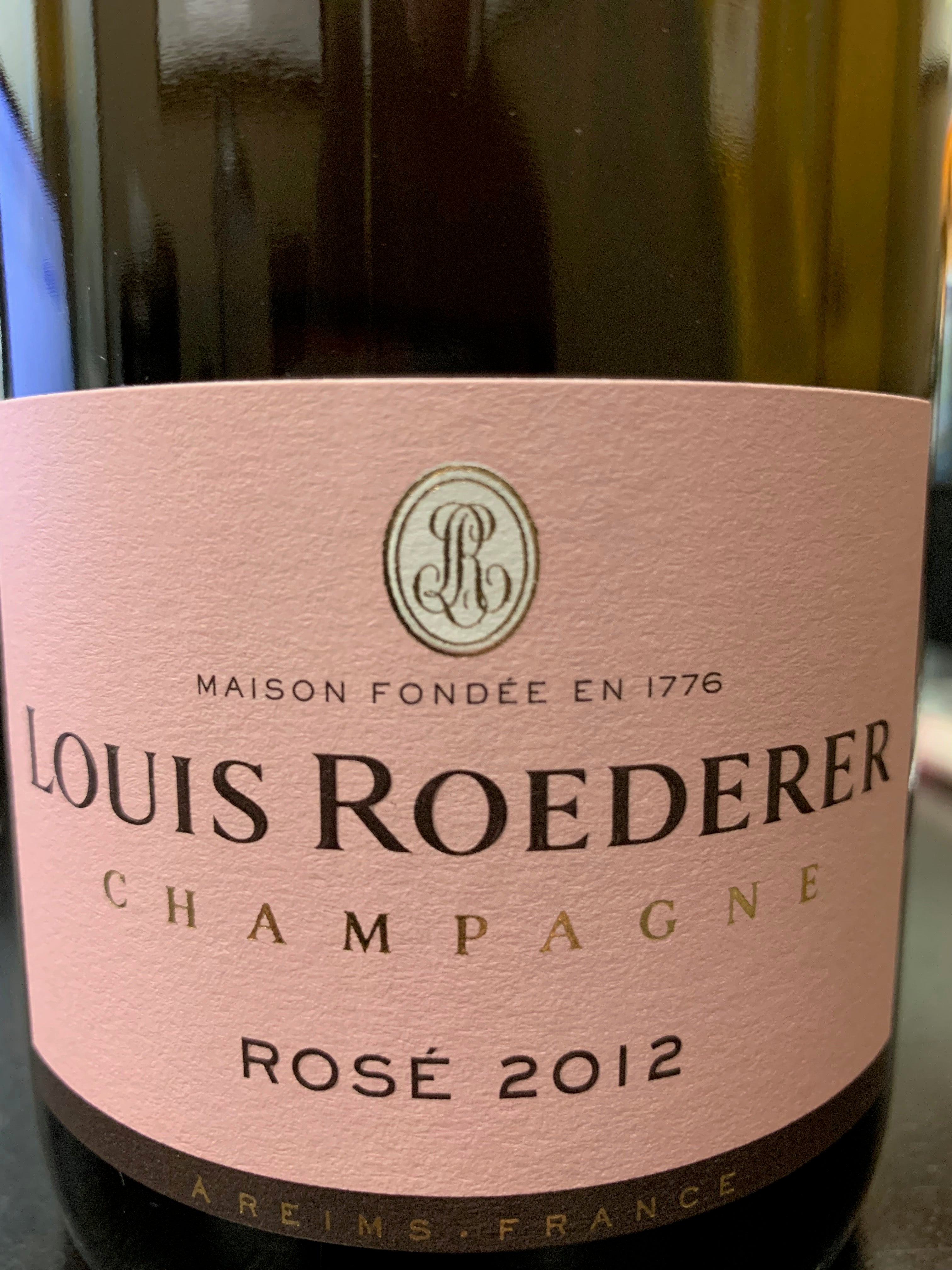 Louis Roederer Champagne Brut Rose 2012