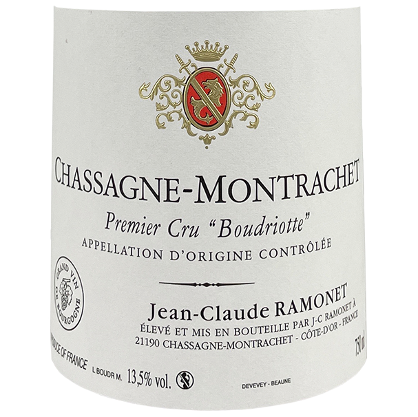Jean-Claude Ramonet Chassagne Montrachet 1er Cru "Boudriotte" Rouge 2022