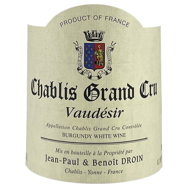 Jean-Paul & Benoît Droin Chabls Grand Cru "Vaudesir" 2024