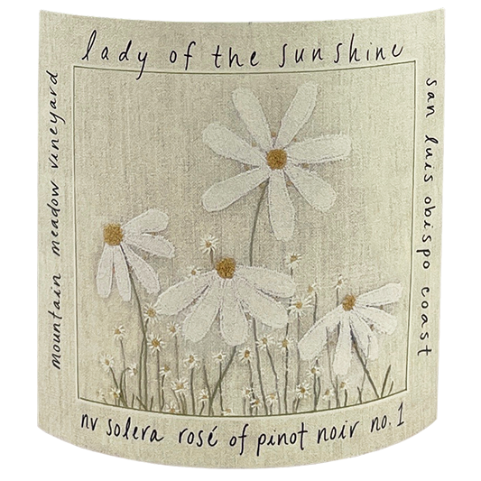 Lady of the Sunshine Solera Rose of Pinot Noir no. 1