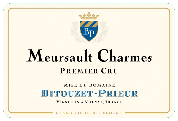 Domaine Bitouzet-Prieur Meursault 1er Cru "Charmes" 2019
