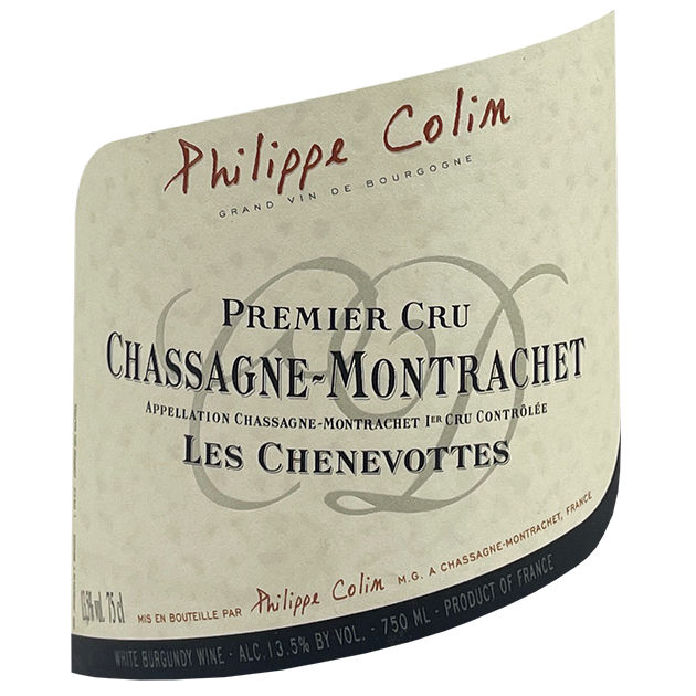 Philippe Colin Chassagne-Montrachet 1er Cru "Les Chenevottes" 2023