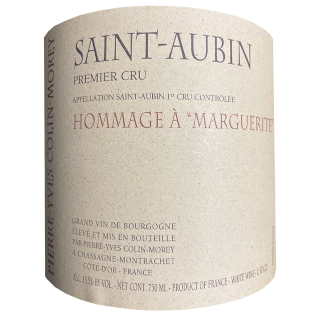Pierre-Yves Colin-Morey Saint-Aubin 1er Cru "Hommage A Marguerite" 2023