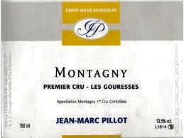 Jean-Marc Pillot Montagny 1er Cru "Les Gouresses" 2016
