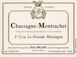 Paul Pillot Chassagne-Montrachet 1er Cru "La Grande Montagne" 2014