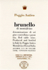 Poggio Antico Brunello di Montalcino 1999