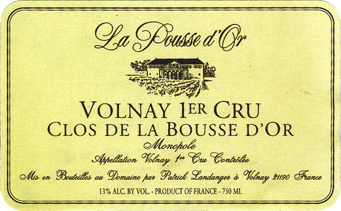 Pousse d'Or Volnay 1er Cru "Clos de la Bousse d'Or" 2015