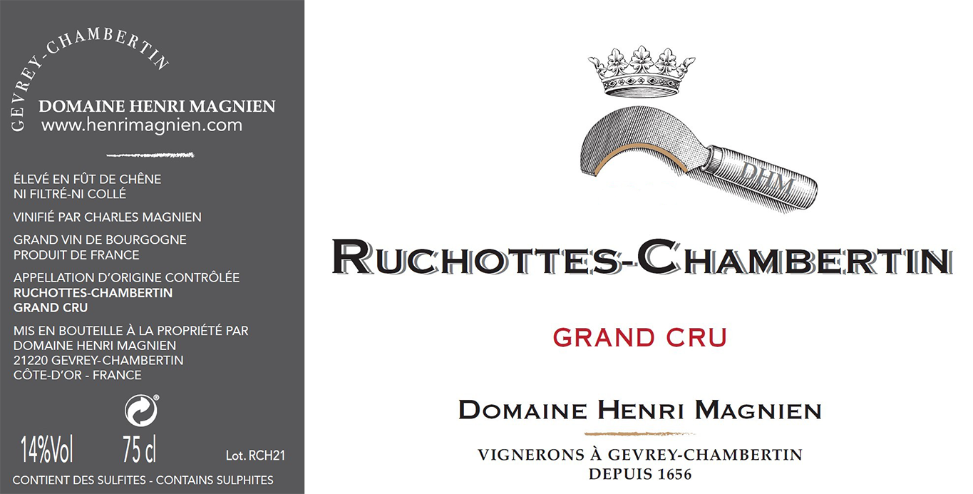 Henri Magnien Ruchottes-Chambertin 2023 3.0L