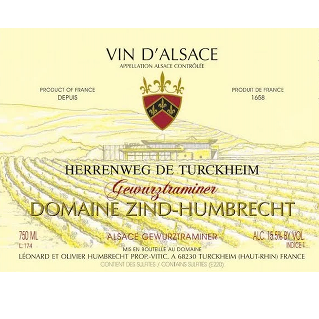 Domaine Zind-Humbrecht Riesling "Herrenweg" 2005