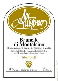 Altesino Brunello Di Montalcino Montosoli 2016