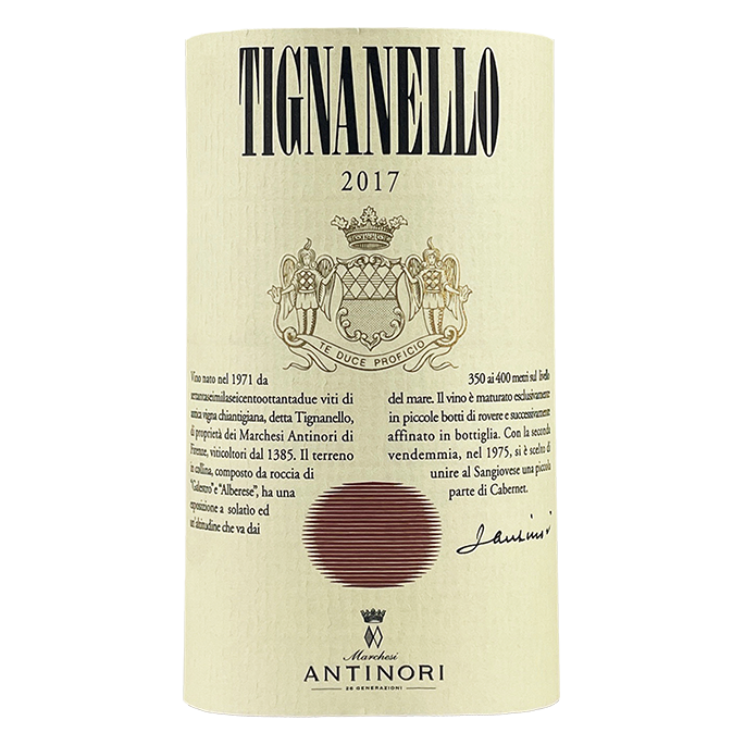 Antinori “Tignanello” Toscana IGT 2017
