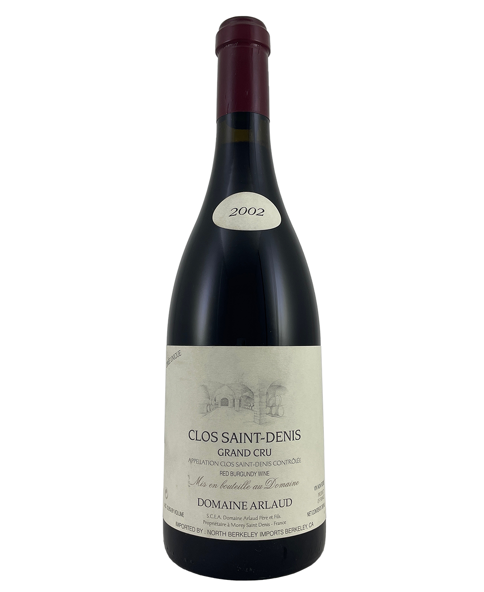2002 Arlaud Clos St Denis