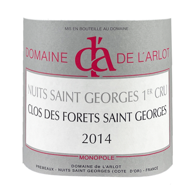 Domaine de l'Arlot Nuits-Saint-Georges 1er Cru "Clos des Forets Saint-Georges" 2014