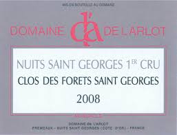 Domaine de l'Arlot Nuits-Saint-Georges 1er Cru "Clos des Forets Saint-Georges" 2016