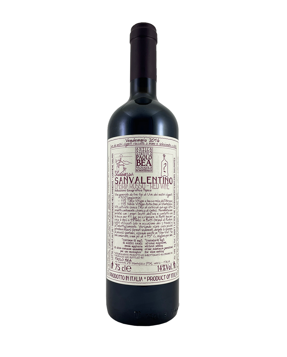 2016 Paolo Bea San Valentino Umbria Rosso