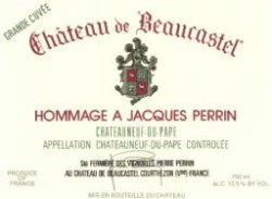 Chateau de Beaucastel Chateauneuf-du-Pape "Cuvee Jacques Perrin" 1995