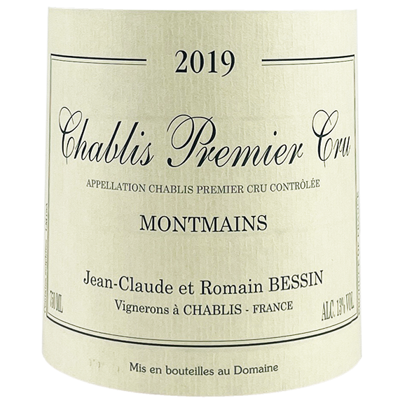Jean-Claude Bessin Chablis 1er Cru "Montmains" 2019