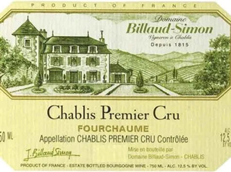 Billaud-Simon Chablis 1er Cru “Fourchaume” 2011