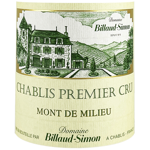Billaud-Simon Chablis 1er Cru “Montée de Milieu” 2020