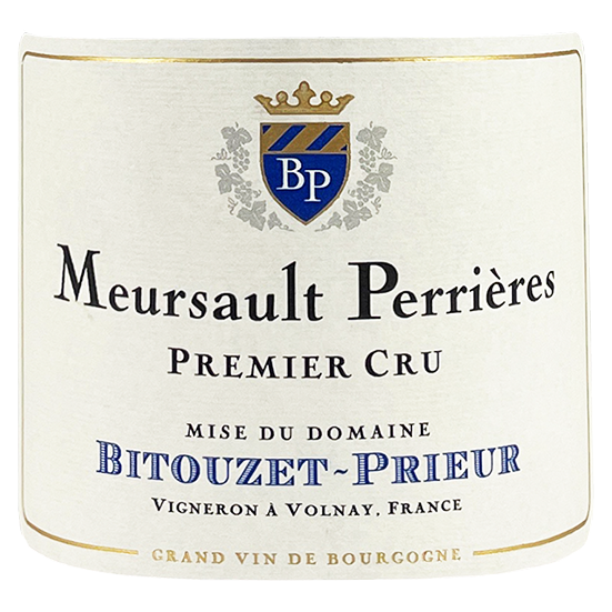 Domaine Bitouzet-Prieur Meursault 1er Cru "Perrieres" 2020