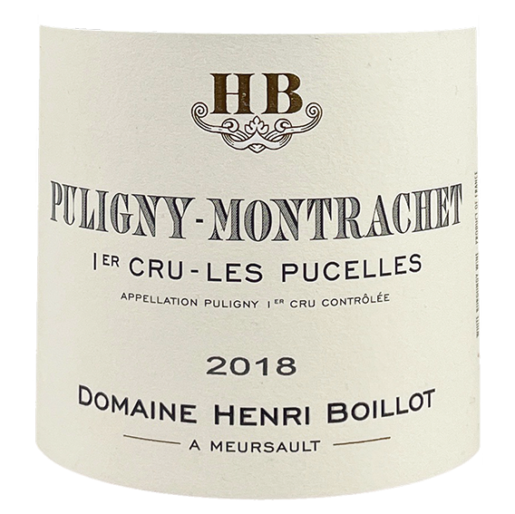 Henri Boillot Puligny-Montrachet 1er Cru "Les Pucelles" 2016 bottle - Vins Rare