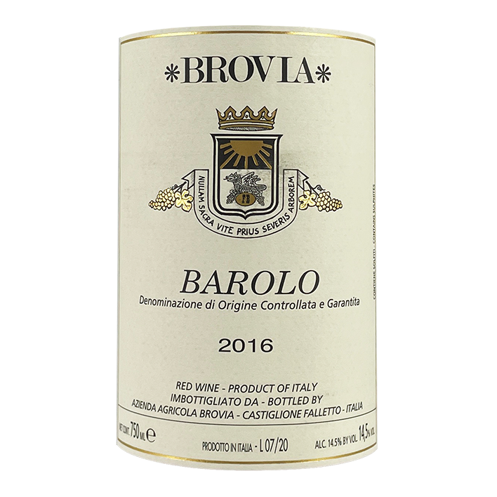Brovia Barolo "Rocche" 2007 bottle - Vins Rare