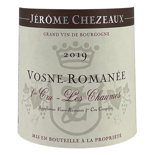 Jerome Chezeaux Vosne-Romanee 1er Cru "Les Chaumes" 2020