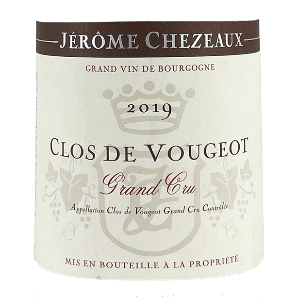 Jerome Chezeaux Clos de Vougeot 2019 bottle - Vins Rare