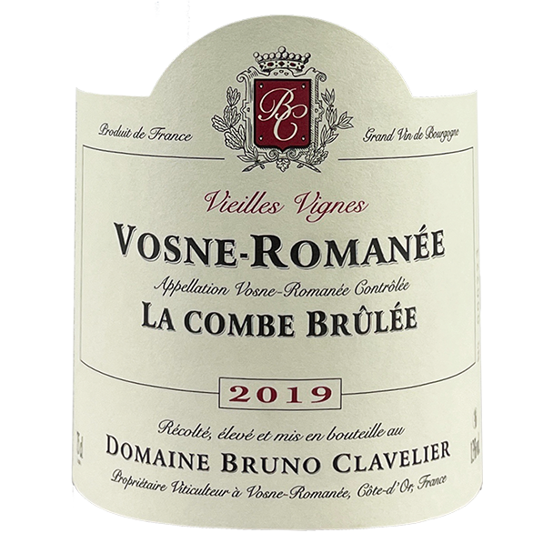 2019 Clavelier Vosne Romanee La Combe Brulee