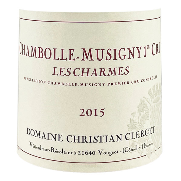 Christian Clerget Chambolle-Musigny 1er Cru "Les Charmes" 2015