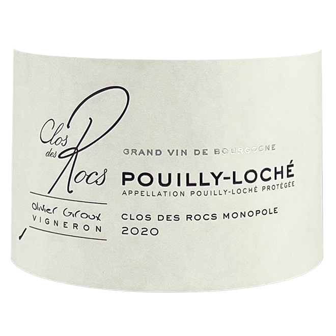 Clos des Rocs Pouilly-Loche "Clos des Rocs" Monopole 2020 bottle - Vins Rare