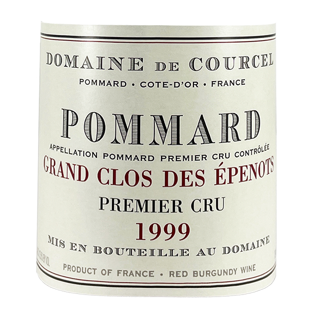 Courcel Pommard 1er Cru "Grand Clos des Epenots" 1985 bottle - Vins Rare