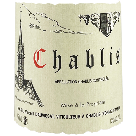 Vincent Dauvissat Chablis 2018