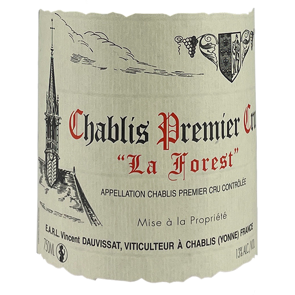 Vincent Dauvissat Chablis 1er Cru “Forest” 2018 bottle - Vins Rare