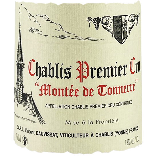 2016 Dauvissat Chablis 1Er Montee De Tonnerre