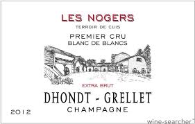 Dhondt-Grellet Champagne Blanc de Blancs 1er Cru "Les Nogers" 2018
