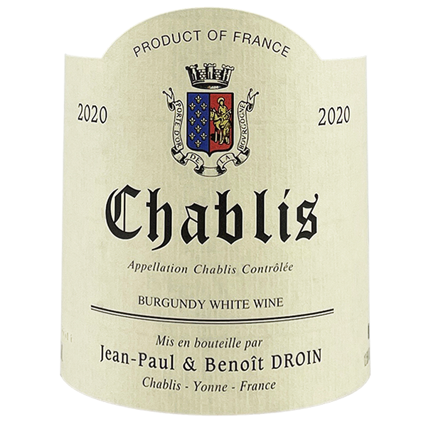Jean-Paul & Benoît Droin Chablis 2022