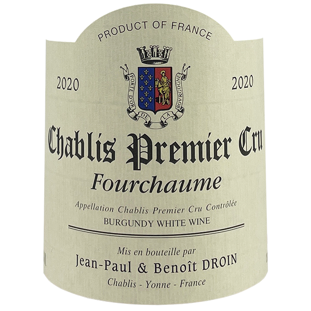 2020 Droin, Jean Paul & Benoit Chablis 1Er Fourchaume