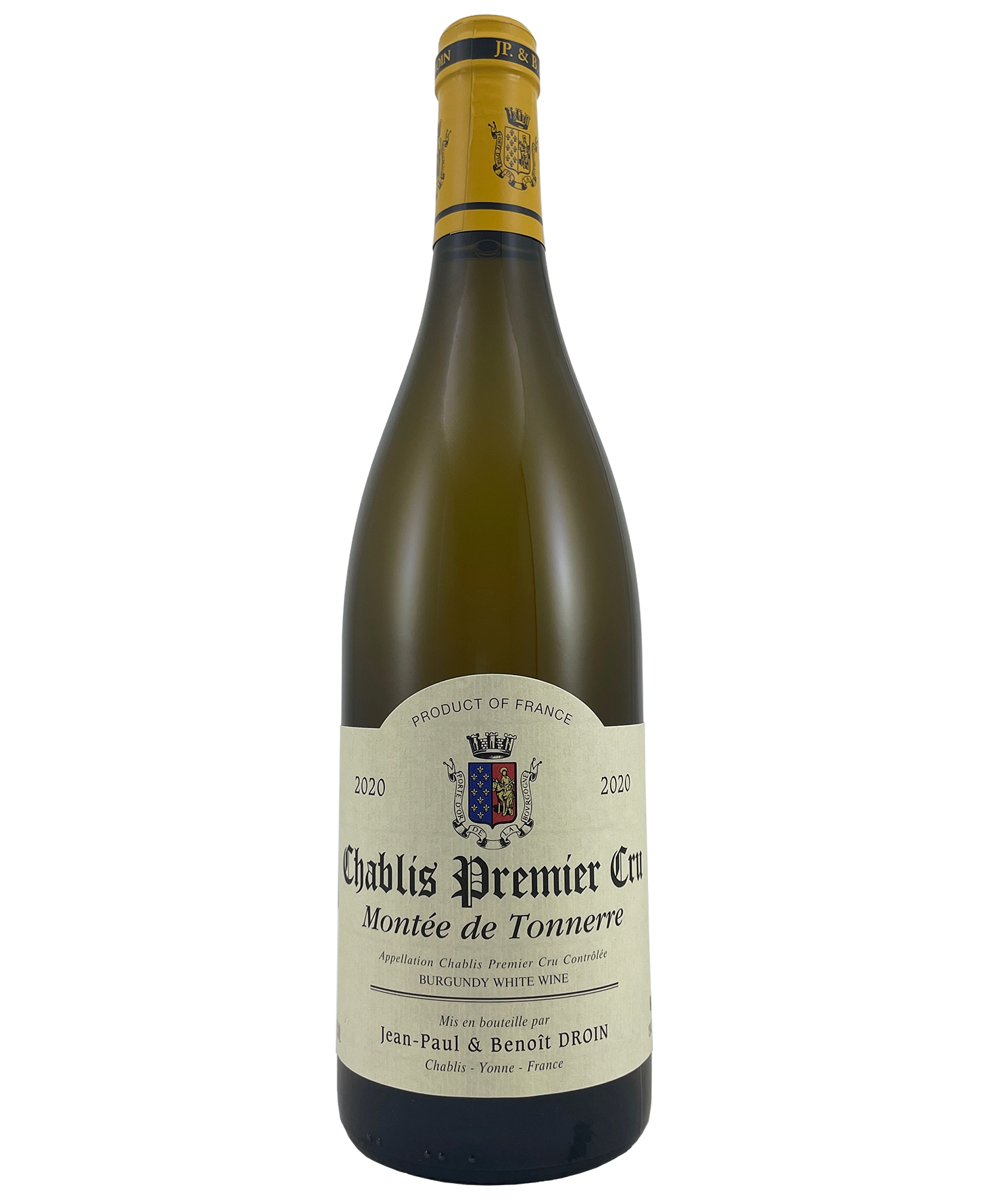 2020 Droin, Jean Paul & Benoit Chablis 1er Montee de Tonnerre