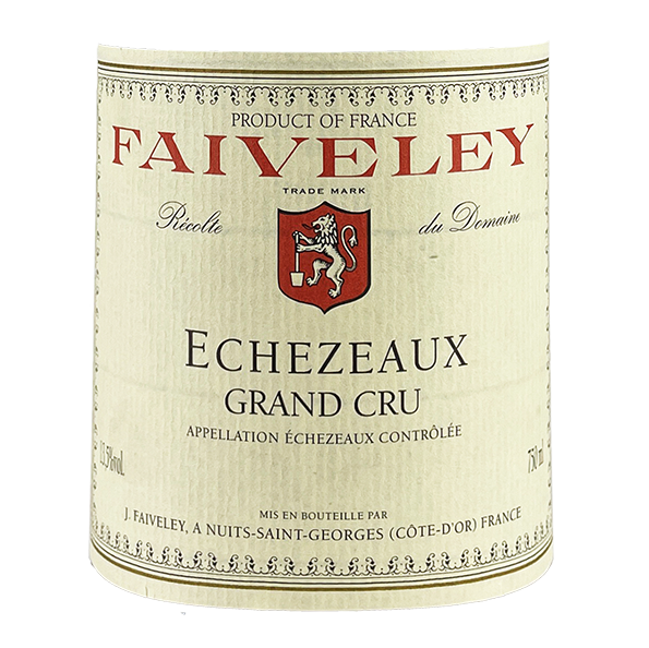 Domaine Faiveley Echezeaux Grand Cru 2005 bottle - Vins Rare