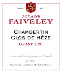 Domaine Faiveley Chambertin-Clos de Beze Grand Cru 2001