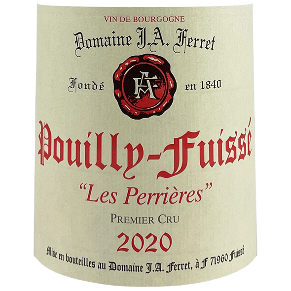 Domaine J.A. Ferret Pouilly-Fuisse 1er Cru "Les Perrieres" 2020