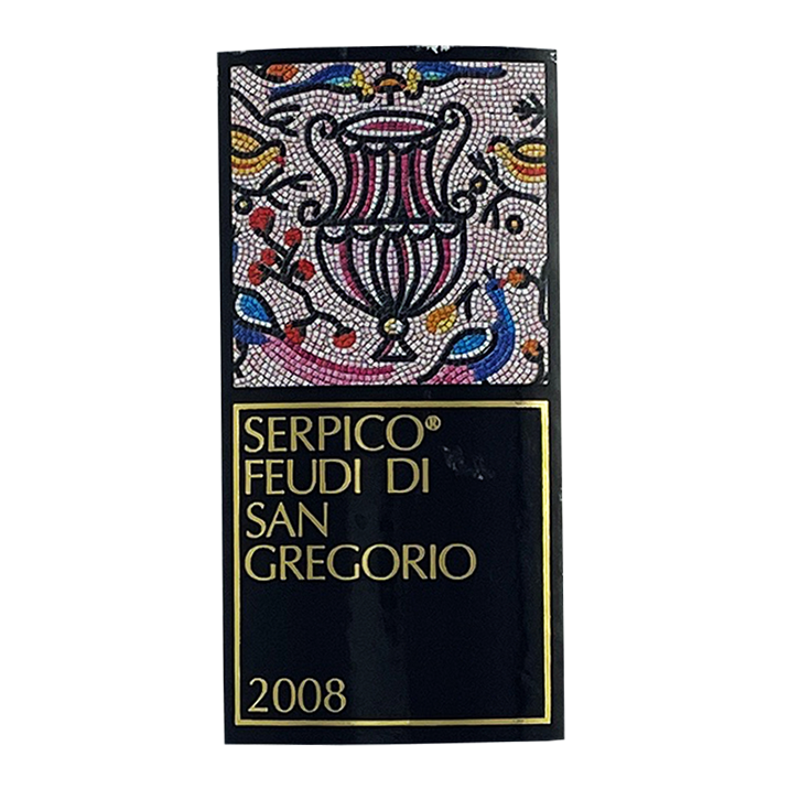 Feudi di San Gregorio "Serpico" 2008 bottle - Vins Rare