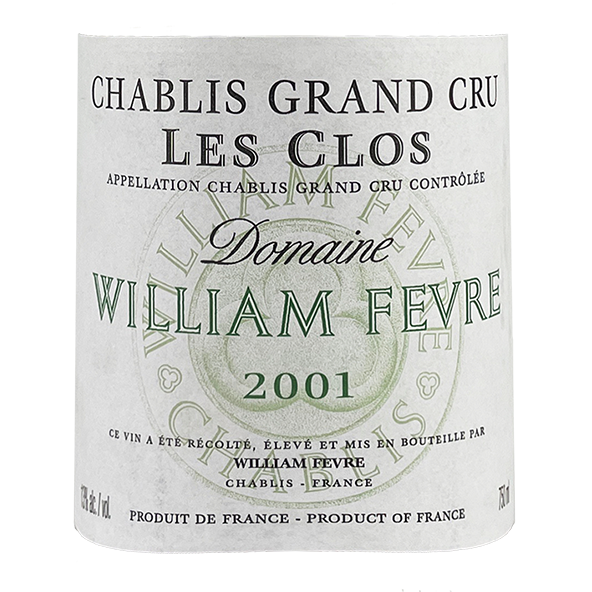 William Fevre Chablis Grand Cru "Les Clos" 2001